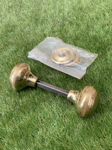 Pair vintage brass door - brass,