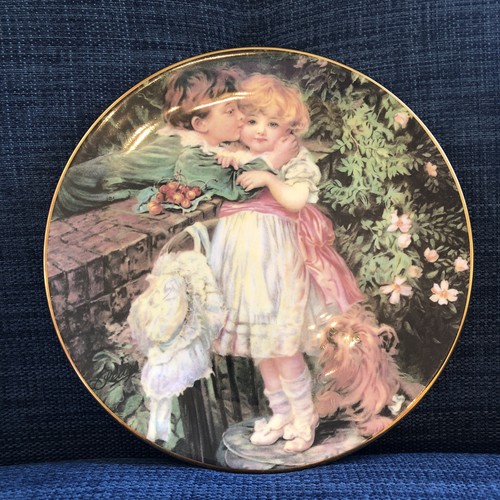Vtg cottage core - vtg, plate