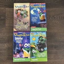 VeggieTales VHS Lot of 4
