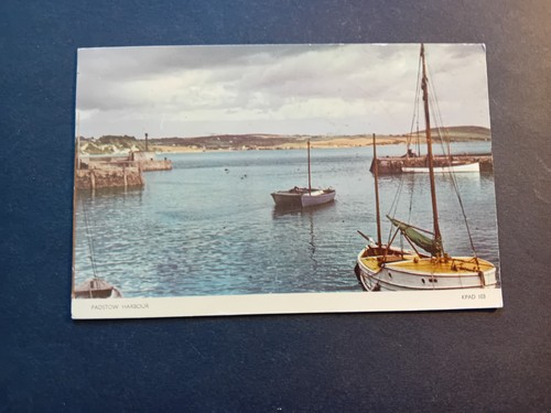 Vintage postcard padstow - vintage, postcard,