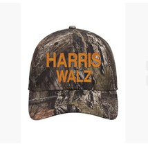 2024 Harris Walz Camo Cap