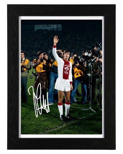 Johan cruyff signed autograph - johan,
