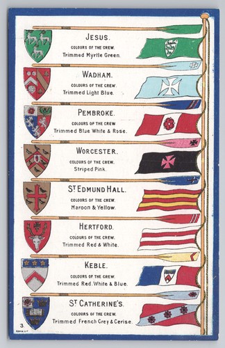Oxford university rowing oars - oxford,