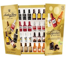 Anthon Berg Chocolate Liquor Bottles 64pcs 1kg Deluxe Gift Box NEW