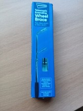 Telescopic Car Wheel Wrench , ½" drive. 17/19mm double-ended reversible socket.