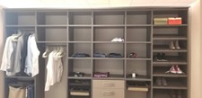 12ft Luxury Italian Closet Designs and Materials Built/Made in the USA
