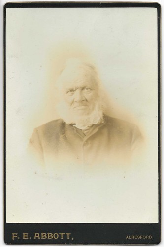 Cabinet card photo - card, hampshire