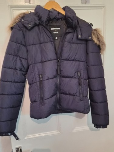Superdry women navy puffer - superdry,