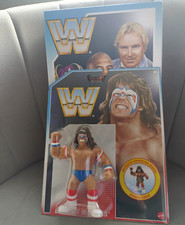 Ultimate Warrior WWE Retro WWF Hasbro style figure with packaging (no belt) S 18