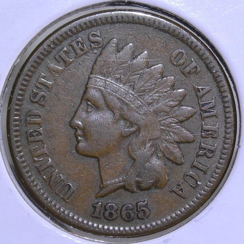 1865 indian cent fancy - cent,, 5