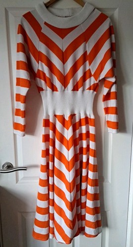 Vintage retro orange white - retro,