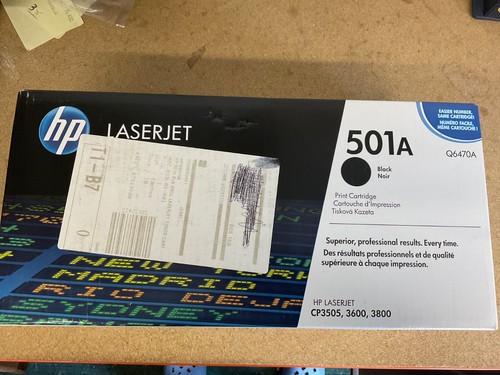 Genuine laserjet 501a - genuine, hp