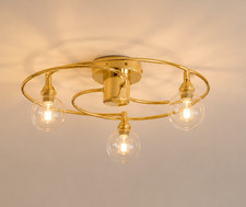 Light brass ceiling - light,