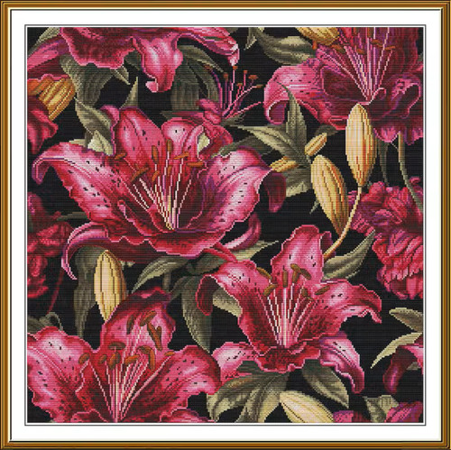 Counted cross stitch kit - counted,