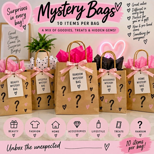 Mystery bags mixed - mystery, surprise