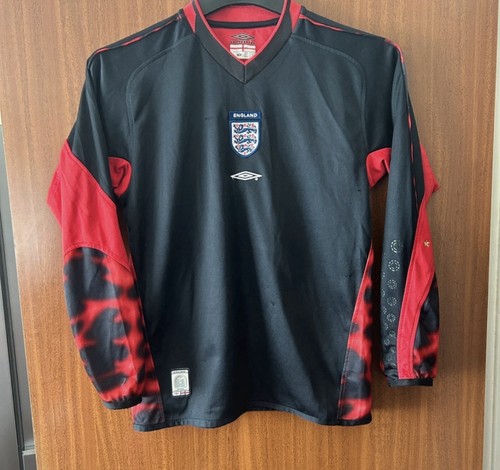 England goalkeeper shirt 2002 - goalkeeper,