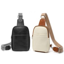Unisex Cross Body Bags PU