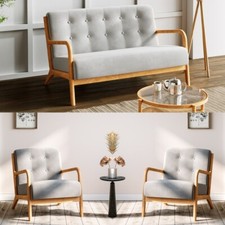 Mid-Century Modern 2+1 Seater
