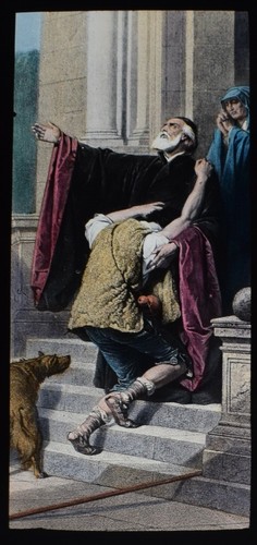 Magic lantern slide - lantern,
