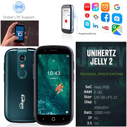 Lte unihertz jelly mini - 2,