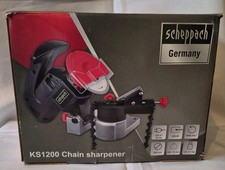 SCHEPPACH CHAIN SHARPENER KS1200  chainsaw chain sharpener opened never used