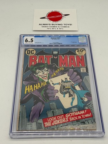 Batman 251 cgc bronze age - batman,