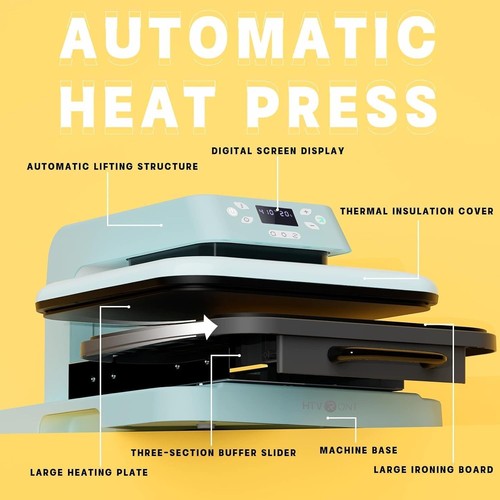 Htvront auto heat - heat, press