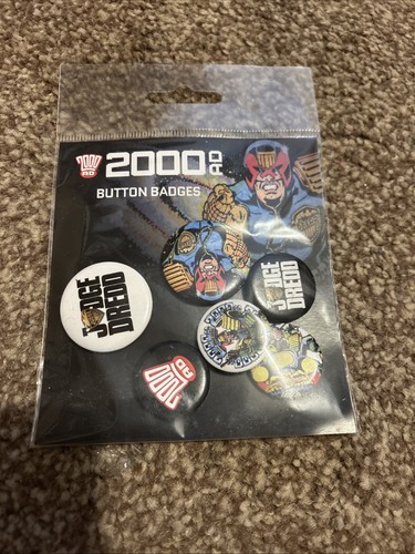 Judge dread 2000ad - dread, button