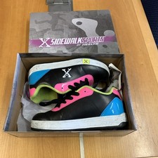 Sidewalk Sports Lane Wheeled Skate Shoes Heelys Roller Black Pink C13