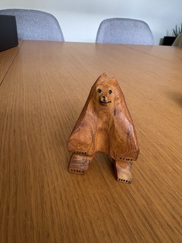 Hand carved wooden - hand,