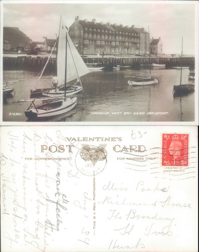 Harbour west bay near bridport - harbour,
