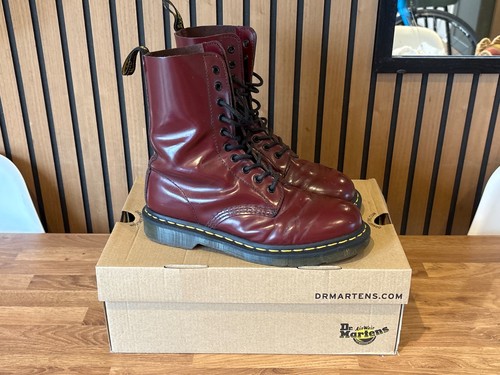 Martens 1490 cherry red 10 - martens,