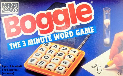 Parker boggle the minute - boggle,