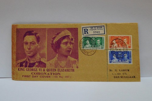 Tanganyika 1937 coronation - tanganyika,