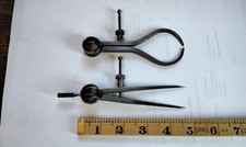 2 x MOORE & WRIGHT SQUARE SECTIONED SPRING LOADED CALIPERS