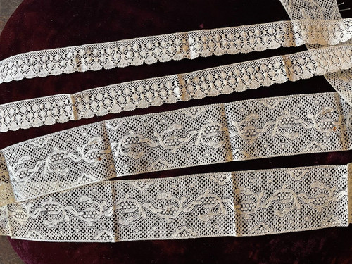 Antique lace between - -2,