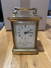 Vintage Charles Frodsham Brass Carriage clock…. NOT WORKING