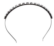 Thin Headband Clear Diamante