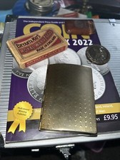 Vintage MELISSA BRAND GOLDEN STYLE WOMEN CIGARETTE CASE