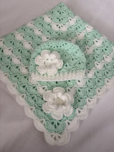 Crochet handmade shell - crochet, blanket