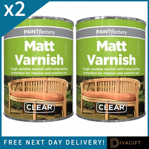 Clear matt varnish - x, tin