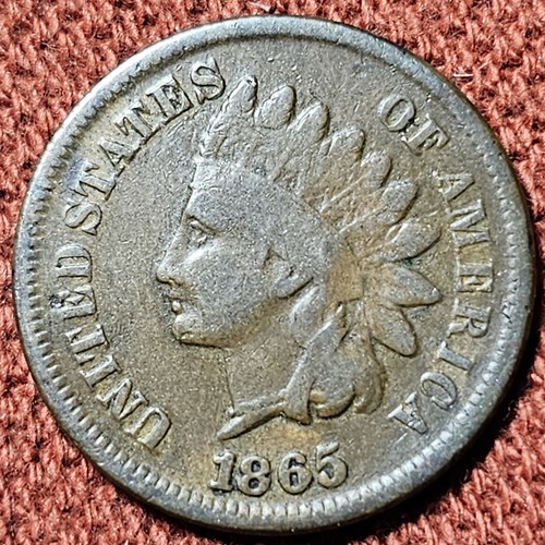 1865 indian head - 1865, 1c