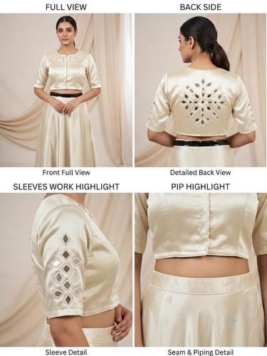 Ivory readymade mashru - readymade,