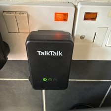 Huawei DHP-300AV Talktalk Powerline Adapter Black Wired Ethernet