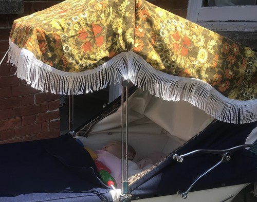 Vtg pram sunshade - vtg,
