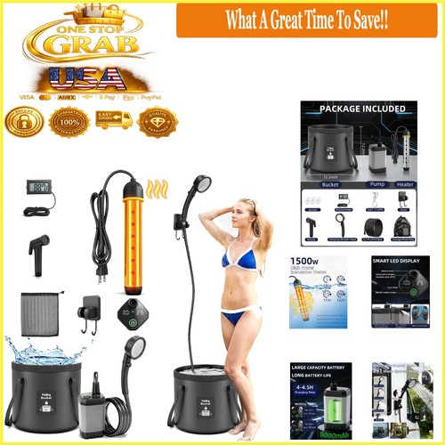 Portable camping shower - portable,