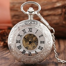 Mens Double Hunter Skeleton