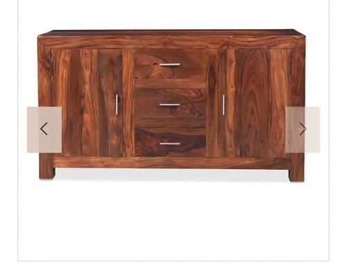 Cuba sheesham sideboard unit - cuba,