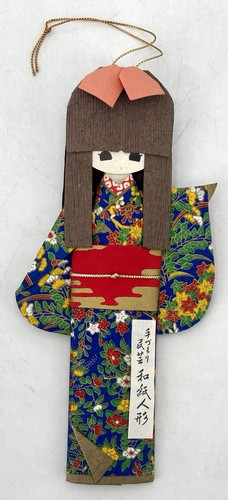 Vintage japanese paper - vintage, doll