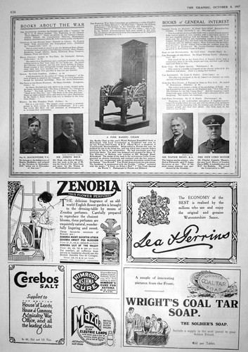 Old print 1917 napier - old,
